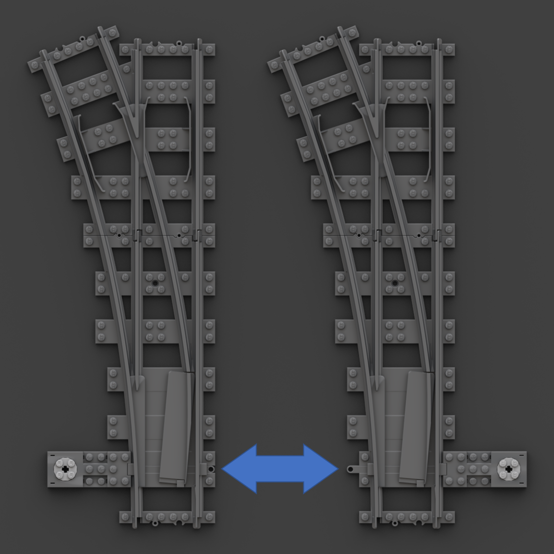 R104 Switch Track Kits