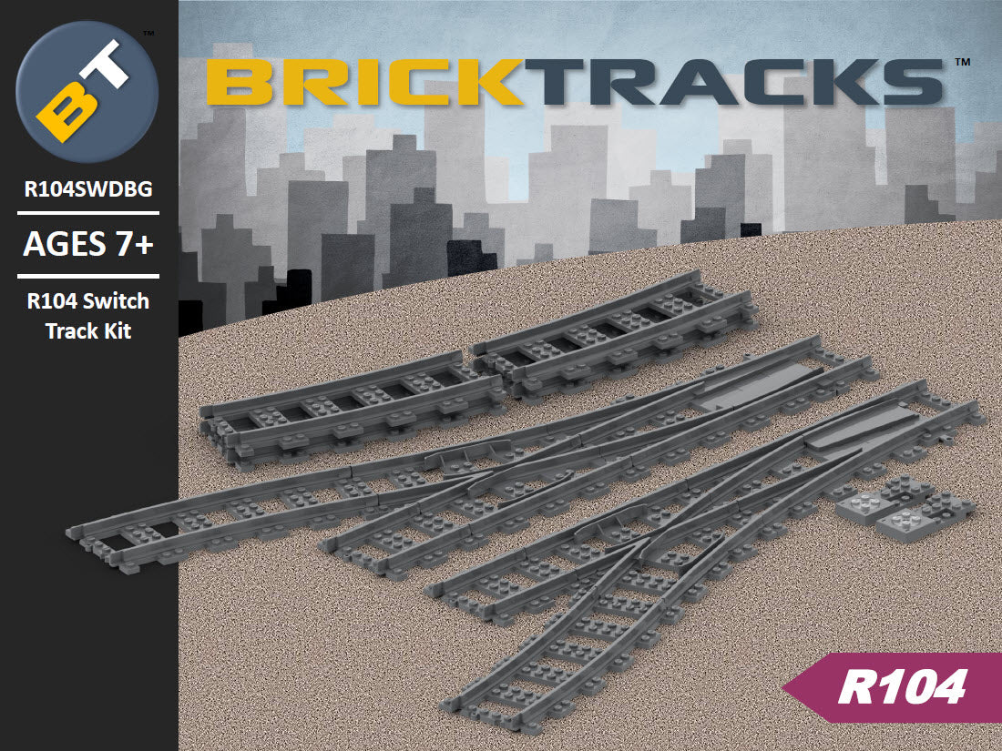 R104 Switch Track Kits – BrickTracks