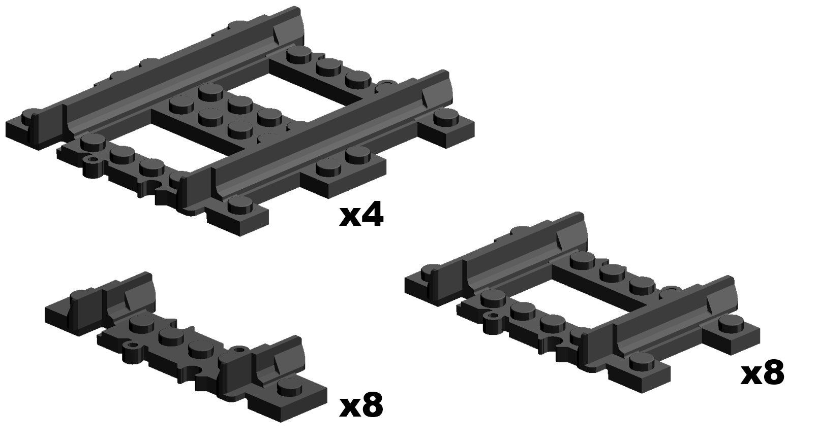 Short Straight Track Pack